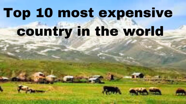 most expensive country in world