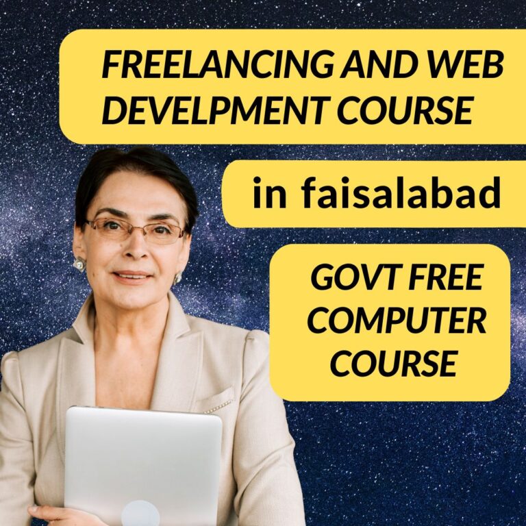 freelancing course in faisalabad